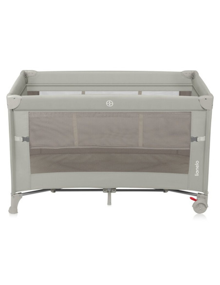 BN-LO-ELLEN_BEIGE_SAND,Patut pliant multifunctional, Lionelo, Ellen, Cu laterala culisanta, Nivel suplimentar, Intrare laterala 