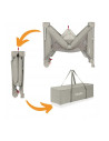 BN-LO-ELLEN_BEIGE_SAND,Patut pliant multifunctional, Lionelo, Ellen, Cu laterala culisanta, Nivel suplimentar, Intrare laterala 