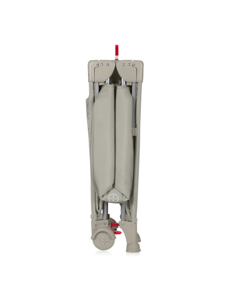 BN-LO-ELLEN_BEIGE_SAND,Patut pliant multifunctional, Lionelo, Ellen, Cu laterala culisanta, Nivel suplimentar, Intrare laterala 