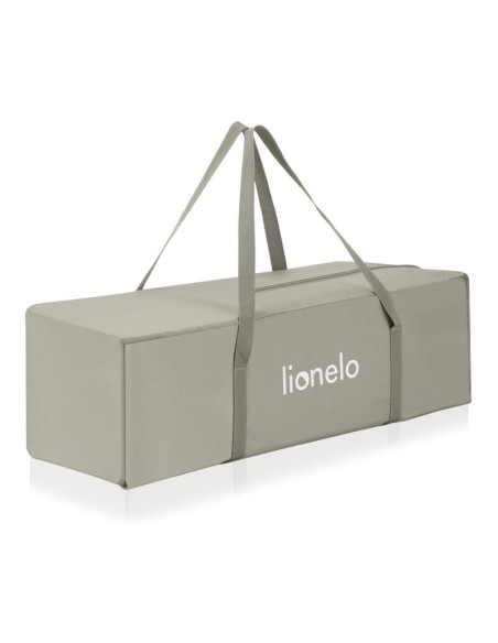 BN-LO-ELLEN_BEIGE_SAND,Patut pliant multifunctional, Lionelo, Ellen, Cu laterala culisanta, Nivel suplimentar, Intrare laterala 