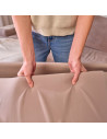 BN-LO-ELLEN_BEIGE_SAND,Patut pliant multifunctional, Lionelo, Ellen, Cu laterala culisanta, Nivel suplimentar, Intrare laterala 