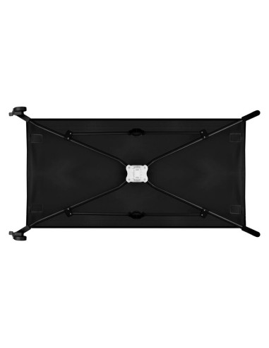 BN-LO-STEFI_BLACK_CARBON,Patut pliant, Lionelo, Stefi, Cu un nivel, Cu intrare laterala cu fermoar, 2 roti, 120x60 cm, Conform c