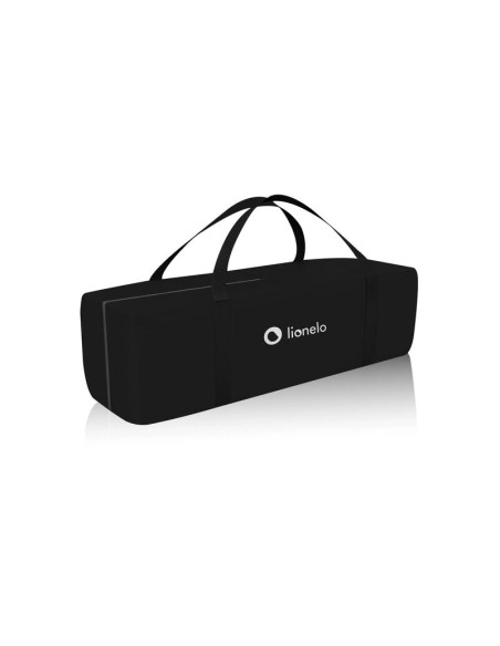 BN-LO-STEFI_BLACK_CARBON,Patut pliant, Lionelo, Stefi, Cu un nivel, Cu intrare laterala cu fermoar, 2 roti, 120x60 cm, Conform c