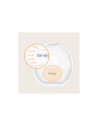 BN-LOC-MILKY_SIMPLE,Colectoare san, Lionelo, 2 buc, 60 ml, fara BPA, Ergonomice, Compatibile cu orice sutien, Transparent