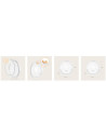 BN-LOC-MILKY_SIMPLE,Colectoare san, Lionelo, 2 buc, 60 ml, fara BPA, Ergonomice, Compatibile cu orice sutien, Transparent