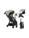 BN-LO-JULIE_AIR_BEIGE_SAND,Carucior sport, Lionelo, Julie Air, Greutate redusa - 7.5 kg, Sustine 22 kg, 6 luni+, Capotina imperm