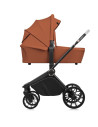 BN-LO-MIKA_PLUS_3IN1_BROWN_RUST,Carucior 3 in 1, Lionelo, Mika Plus, Cadru din aluminiu, Cu landou intarit si salteluta moale, C