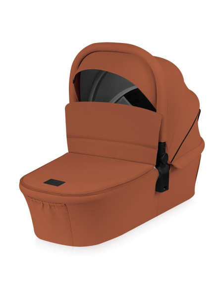 BN-LO-MIKA_PLUS_3IN1_BROWN_RUST,Carucior 3 in 1, Lionelo, Mika Plus, Cadru din aluminiu, Cu landou intarit si salteluta moale, C