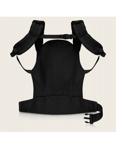 BN-LO-MARGAREET_AIR_BLACK,Marsupiu ergonomic, Lionelo, Margareet Air, 3 pozitii de purtare, Certificat de Institutul Internation