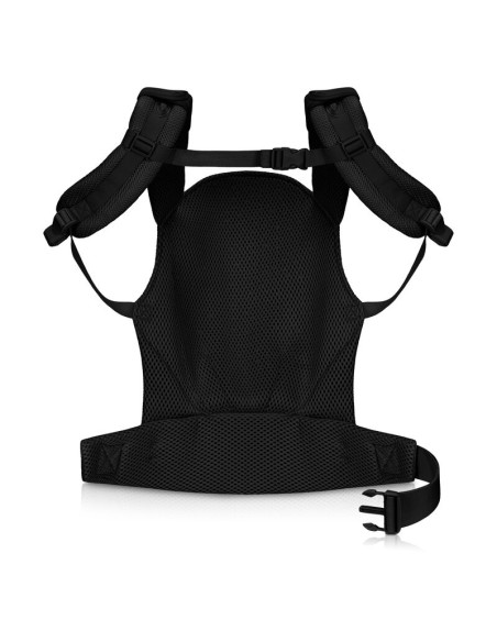 BN-LO-MARGAREET_AIR_BLACK,Marsupiu ergonomic, Lionelo, Margareet Air, 3 pozitii de purtare, Certificat de Institutul Internation