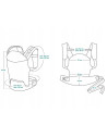 BN-LO-MARGAREET_AIR_BLACK,Marsupiu ergonomic, Lionelo, Margareet Air, 3 pozitii de purtare, Certificat de Institutul Internation