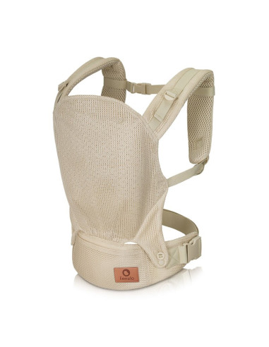 BN-LO-MARGAREET_AIR_BEIGE,Marsupiu ergonomic, Lionelo, Margareet Air, 3 pozitii de purtare, Certificat de Institutul Internation