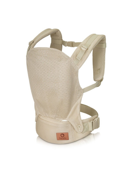 BN-LO-MARGAREET_AIR_BEIGE,Marsupiu ergonomic, Lionelo, Margareet Air, 3 pozitii de purtare, Certificat de Institutul Internation