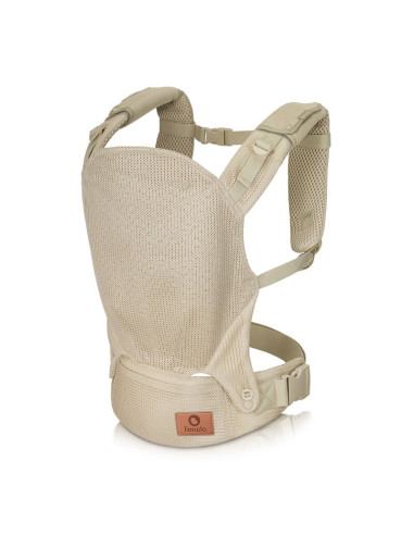 BN-LO-MARGAREET_AIR_BEIGE,Marsupiu ergonomic, Lionelo, Margareet Air, 3 pozitii de purtare, Certificat de Institutul Internation