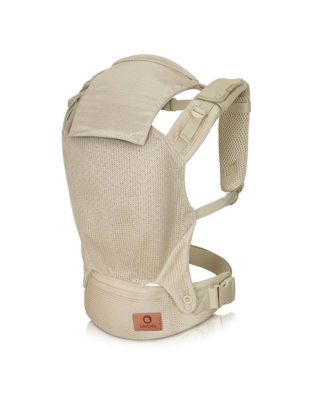 BN-LO-MARGAREET_AIR_BEIGE,Marsupiu ergonomic, Lionelo, Margareet Air, 3 pozitii de purtare, Certificat de Institutul Internation