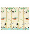 BN-BL128,Covoras de joaca, Bocioland, Panda, Pliabil, Protectie impotriva loviturilor, Dimensiune mare, 180 x 150 cm, Cu Imprime