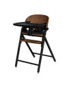 BN-LO-CELIA_BLACK_WOOD,Scaun de masa multifunctional Celia, Lionelo, Din lemn de fag, 6 luni- adult, Reglabil pe inaltime, Husa 