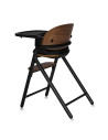 BN-LO-CELIA_BLACK_WOOD,Scaun de masa multifunctional Celia, Lionelo, Din lemn de fag, 6 luni- adult, Reglabil pe inaltime, Husa 