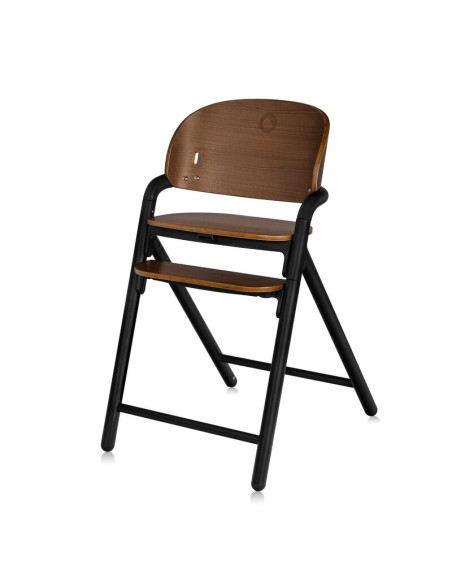 BN-LO-CELIA_BLACK_WOOD,Scaun de masa multifunctional Celia, Lionelo, Din lemn de fag, 6 luni- adult, Reglabil pe inaltime, Husa 