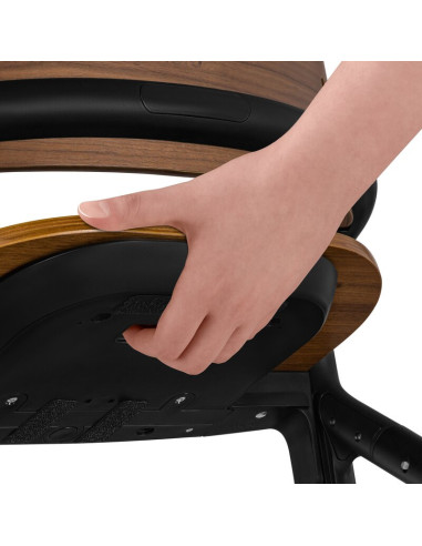 BN-LO-CELIA_BLACK_WOOD,Scaun de masa multifunctional Celia, Lionelo, Din lemn de fag, 6 luni- adult, Reglabil pe inaltime, Husa 