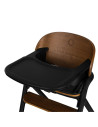 BN-LO-CELIA_BLACK_WOOD,Scaun de masa multifunctional Celia, Lionelo, Din lemn de fag, 6 luni- adult, Reglabil pe inaltime, Husa 