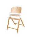 BN-LO-CELIA_WHITE_NATURAL_WOOD,Scaun de masa multifunctional Celia, Lionelo, Din lemn de fag, 6 luni- adult, Reglabil pe inaltim