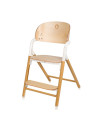 BN-LO-CELIA_WHITE_NATURAL_WOOD,Scaun de masa multifunctional Celia, Lionelo, Din lemn de fag, 6 luni- adult, Reglabil pe inaltim