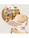 BN-LO-CELIA_WHITE_NATURAL_WOOD,Scaun de masa multifunctional Celia, Lionelo, Din lemn de fag, 6 luni- adult, Reglabil pe inaltim