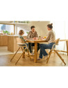 BN-LO-CELIA_WHITE_NATURAL_WOOD,Scaun de masa multifunctional Celia, Lionelo, Din lemn de fag, 6 luni- adult, Reglabil pe inaltim