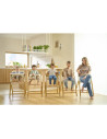 BN-LO-CELIA_WHITE_NATURAL_WOOD,Scaun de masa multifunctional Celia, Lionelo, Din lemn de fag, 6 luni- adult, Reglabil pe inaltim