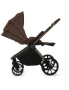 BN-LO-MIKA_PLUS_3IN1_MOCHA_MOUSSE,Carucior 3 in 1, Lionelo, Mika Plus, Cadru din aluminiu, Cu landou intarit si salteluta moale,