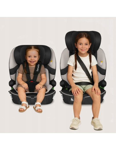 BN-LO-BILLY_I-SIZE_BEIGE_LATTE,Scaun auto i-Size, Lionelo, Billy, 76 - 150 cm, 1/2/3, Isofix + top tether, Tetiera reglabila in 