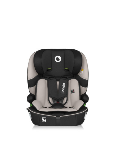 BN-LO-BILLY_I-SIZE_BEIGE_LATTE,Scaun auto i-Size, Lionelo, Billy, 76 - 150 cm, 1/2/3, Isofix + top tether, Tetiera reglabila in 