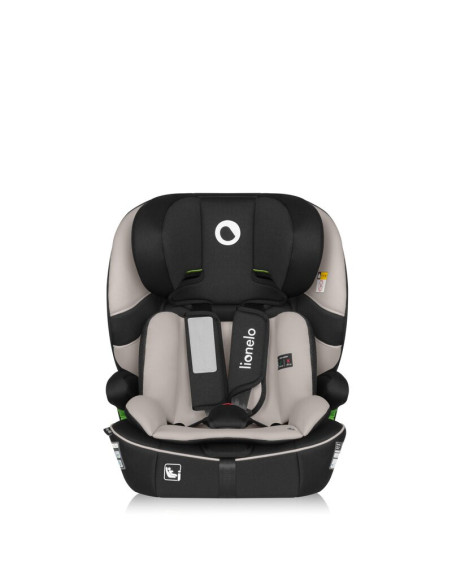 BN-LO-BILLY_I-SIZE_BEIGE_LATTE,Scaun auto i-Size, Lionelo, Billy, 76 - 150 cm, 1/2/3, Isofix + top tether, Tetiera reglabila in 