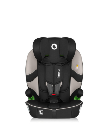 BN-LO-BILLY_I-SIZE_BEIGE_LATTE,Scaun auto i-Size, Lionelo, Billy, 76 - 150 cm, 1/2/3, Isofix + top tether, Tetiera reglabila in 
