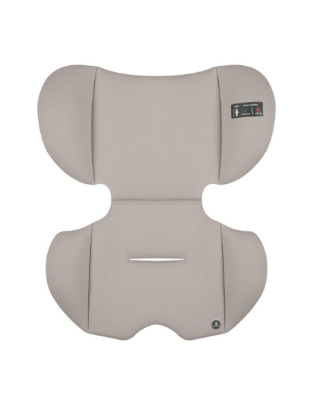 BN-LO-BILLY_I-SIZE_BEIGE_LATTE,Scaun auto i-Size, Lionelo, Billy, 76 - 150 cm, 1/2/3, Isofix + top tether, Tetiera reglabila in 