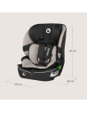 BN-LO-BILLY_I-SIZE_BEIGE_LATTE,Scaun auto i-Size, Lionelo, Billy, 76 - 150 cm, 1/2/3, Isofix + top tether, Tetiera reglabila in 
