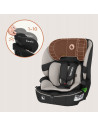 BN-LO-BILLY_I-SIZE_BEIGE_LATTE,Scaun auto i-Size, Lionelo, Billy, 76 - 150 cm, 1/2/3, Isofix + top tether, Tetiera reglabila in 