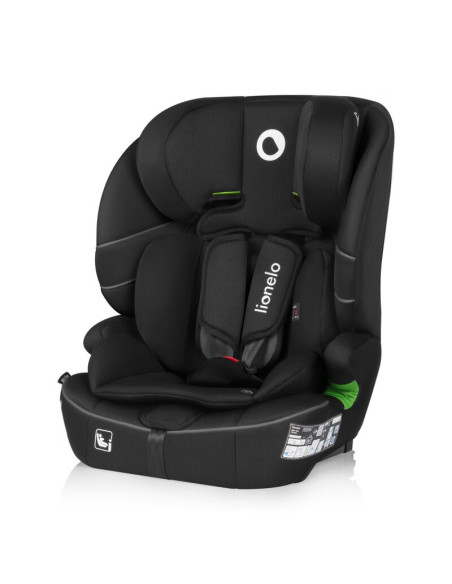 BN-LO-BILLY_I-SIZE_BLACK_CARBON,Scaun auto i-Size, Lionelo, Billy, 76 - 150 cm, 1/2/3, Isofix + top tether, Tetiera reglabila in