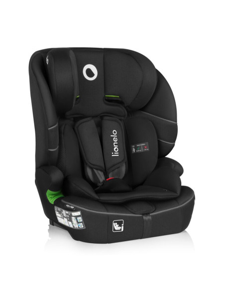 BN-LO-BILLY_I-SIZE_BLACK_CARBON,Scaun auto i-Size, Lionelo, Billy, 76 - 150 cm, 1/2/3, Isofix + top tether, Tetiera reglabila in