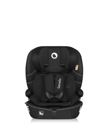 BN-LO-BILLY_I-SIZE_BLACK_CARBON,Scaun auto i-Size, Lionelo, Billy, 76 - 150 cm, 1/2/3, Isofix + top tether, Tetiera reglabila in