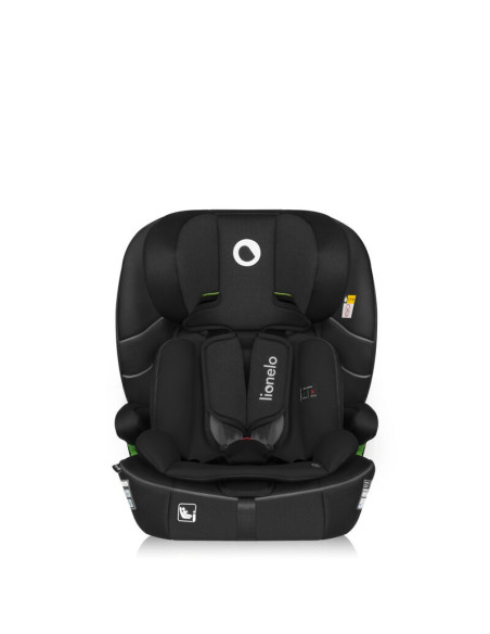BN-LO-BILLY_I-SIZE_BLACK_CARBON,Scaun auto i-Size, Lionelo, Billy, 76 - 150 cm, 1/2/3, Isofix + top tether, Tetiera reglabila in
