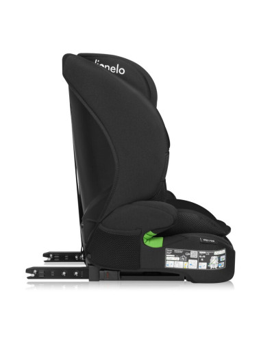 BN-LO-BILLY_I-SIZE_BLACK_CARBON,Scaun auto i-Size, Lionelo, Billy, 76 - 150 cm, 1/2/3, Isofix + top tether, Tetiera reglabila in
