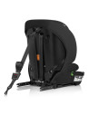 BN-LO-BILLY_I-SIZE_BLACK_CARBON,Scaun auto i-Size, Lionelo, Billy, 76 - 150 cm, 1/2/3, Isofix + top tether, Tetiera reglabila in