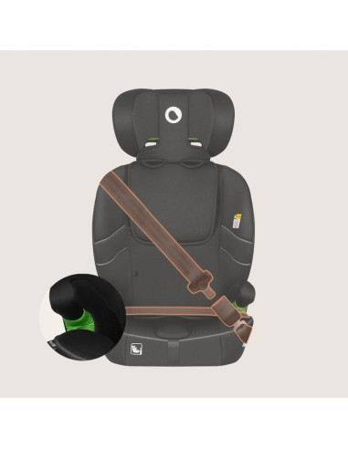 BN-LO-BILLY_I-SIZE_BLACK_CARBON,Scaun auto i-Size, Lionelo, Billy, 76 - 150 cm, 1/2/3, Isofix + top tether, Tetiera reglabila in