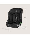 BN-LO-BILLY_I-SIZE_BLACK_CARBON,Scaun auto i-Size, Lionelo, Billy, 76 - 150 cm, 1/2/3, Isofix + top tether, Tetiera reglabila in