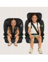BN-LO-BILLY_I-SIZE_BLACK_CARBON,Scaun auto i-Size, Lionelo, Billy, 76 - 150 cm, 1/2/3, Isofix + top tether, Tetiera reglabila in