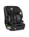 BN-LO-BILLY_I-SIZE_BLACK_GREY,Scaun auto i-Size, Lionelo, Billy, 76 -150 cm, 1/2/3, Isofix + top tether, Tetiera reglabila in 10