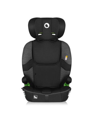 BN-LO-BILLY_I-SIZE_BLACK_GREY,Scaun auto i-Size, Lionelo, Billy, 76 -150 cm, 1/2/3, Isofix + top tether, Tetiera reglabila in 10