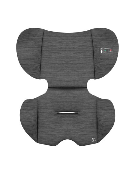 BN-LO-BILLY_I-SIZE_BLACK_GREY,Scaun auto i-Size, Lionelo, Billy, 76 -150 cm, 1/2/3, Isofix + top tether, Tetiera reglabila in 10
